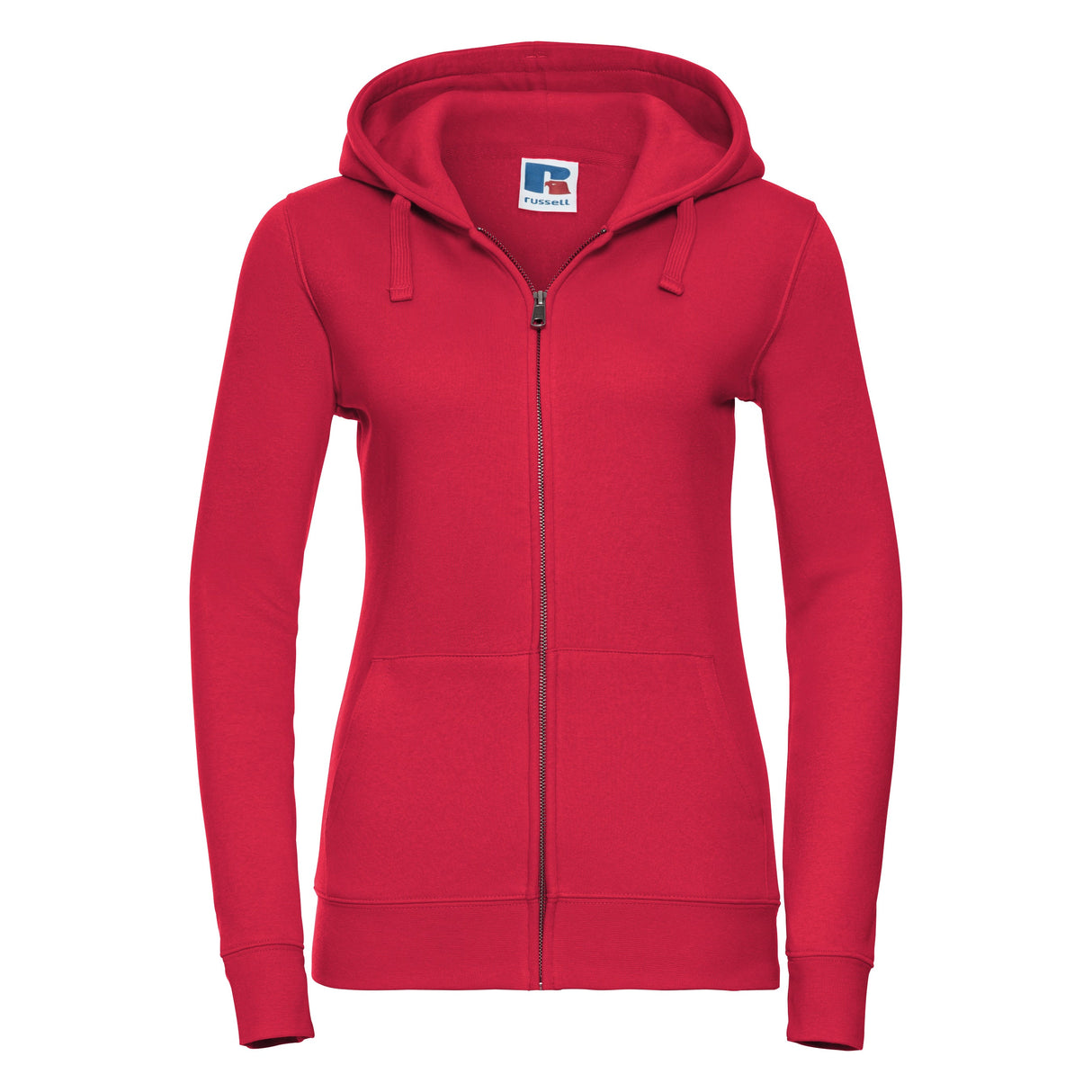 Russell Europe Women's Authentic Zipped Hooded Sweatshirt