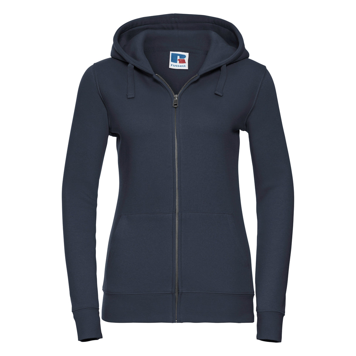 Russell Europe Women's Authentic Zipped Hooded Sweatshirt