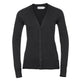 Russell Collection Women's V-Neck Knitted Cardigan