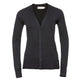 Russell Collection Women's V-Neck Knitted Cardigan