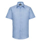 Russell Collection Short Sleeve Easycare Tailored Oxford Shirt