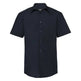 Russell Collection Short Sleeve Polycotton Easycare Tailored Poplin Shirt