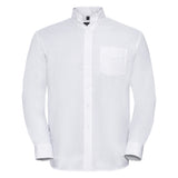 Russell Collection Long Sleeve Easycare Oxford Shirt