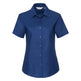 Russell Collection Women's Short Sleeve Oxford Shirt