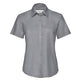 Russell Collection Women's Short Sleeve Oxford Shirt