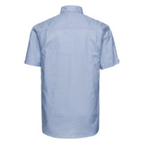 Russell Collection Short Sleeve Easycare Oxford Shirt