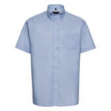 Russell Collection Short Sleeve Easycare Oxford Shirt