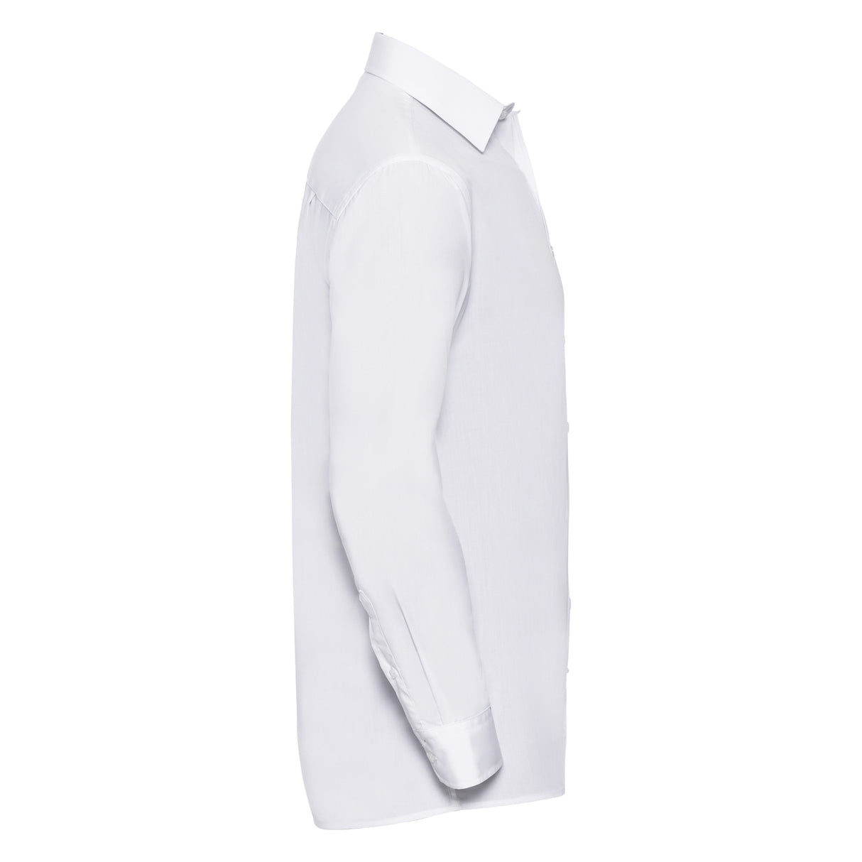 Russell Collection Long Sleeve Polycotton Easycare Poplin Shirt