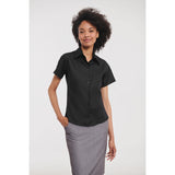 Russell Europe Women's Short Sleeve Ultimate Non-Iron Shirt