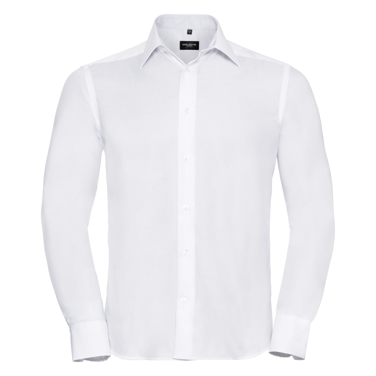 Russell Collection Long Sleeve Tailored Ultimate Non-Iron Shirt