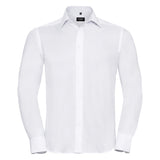 Russell Collection Long Sleeve Tailored Ultimate Non-Iron Shirt