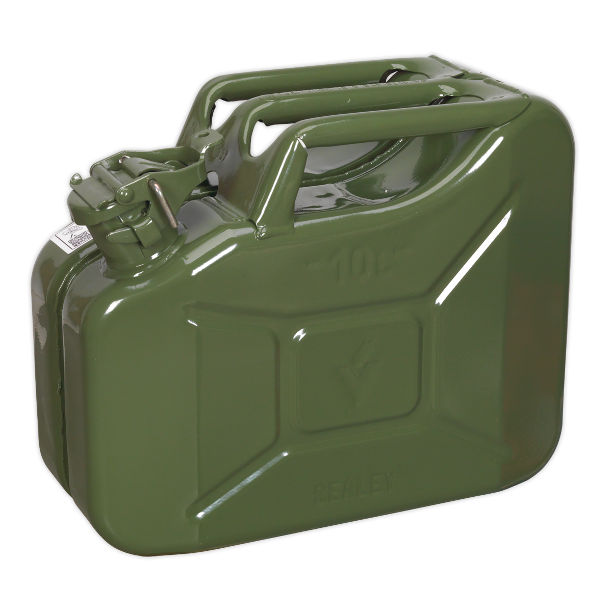 Sealey Jerry Can 10L - Green
