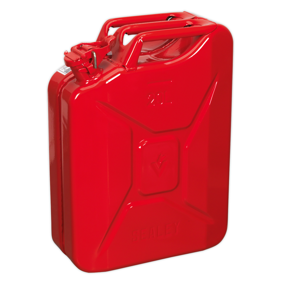 Sealey Jerry Can 20L - Red