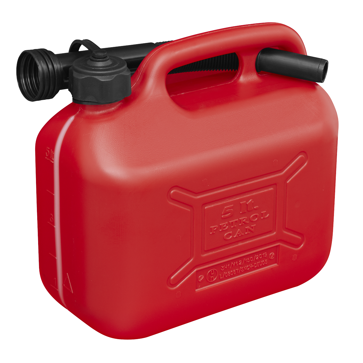 Sealey Fuel Can 5L - Red