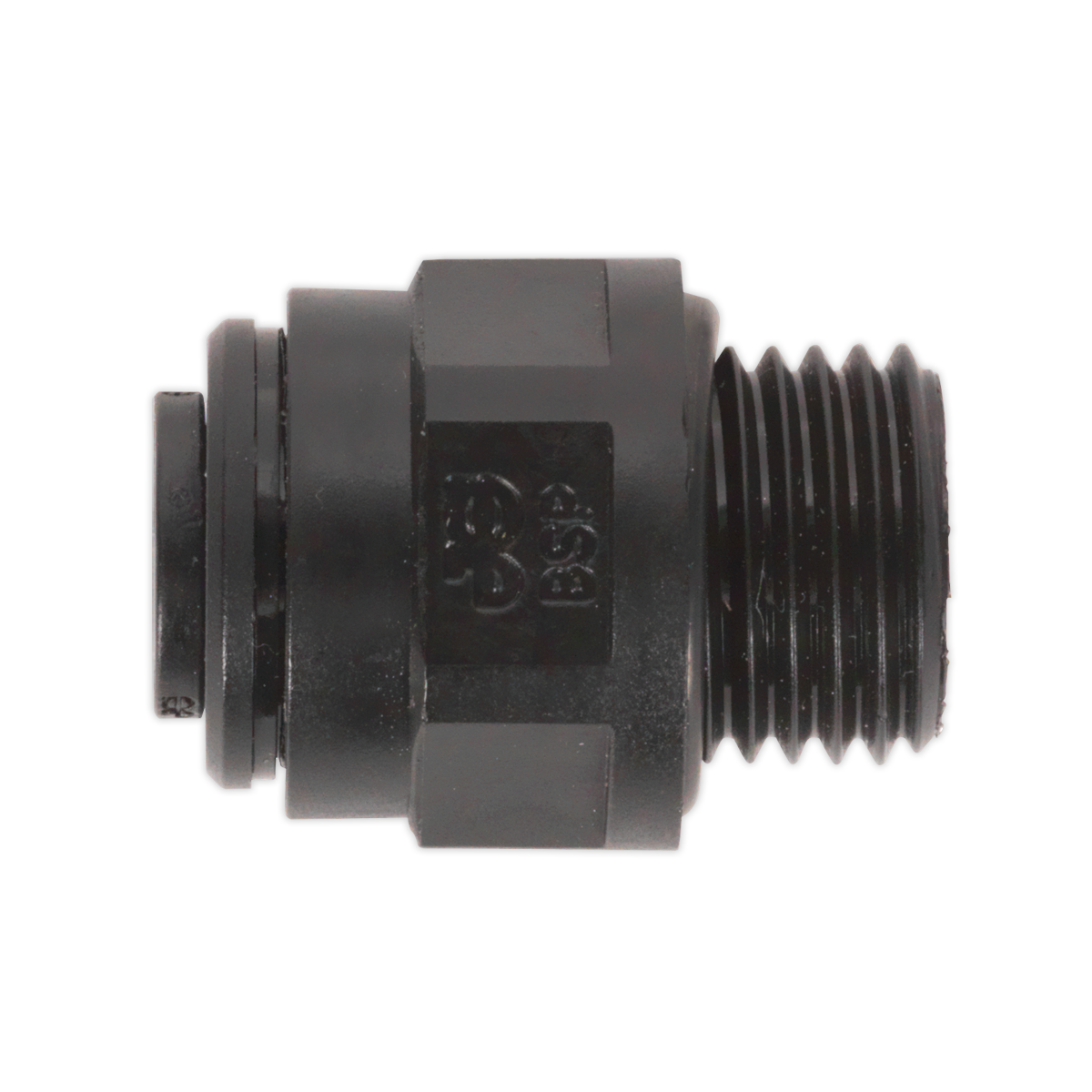 Sealey Straight Adaptor 10mm x 1/4"BSP Pack of 5 (John Guest Speedfit® - PM011012E)