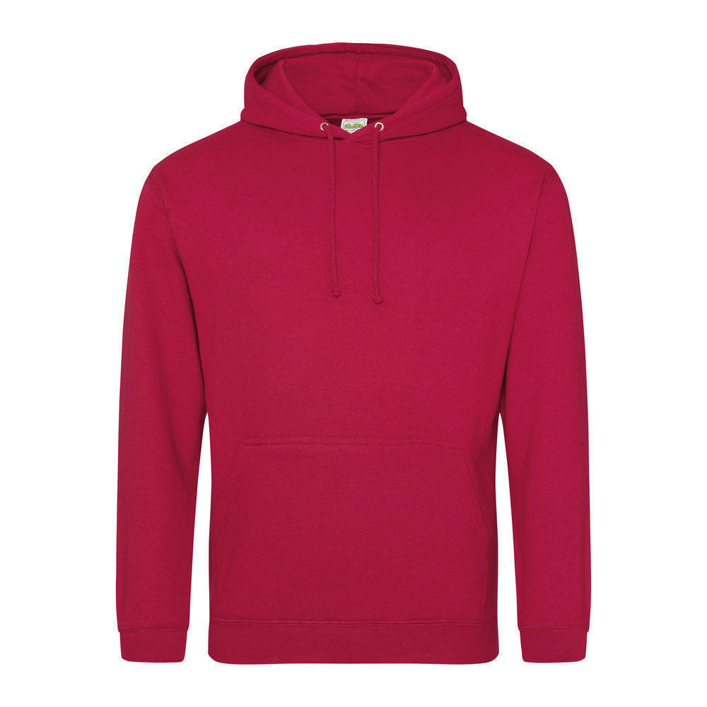 Awdis Just Hoods College Hoodie - Red Hot Chilli