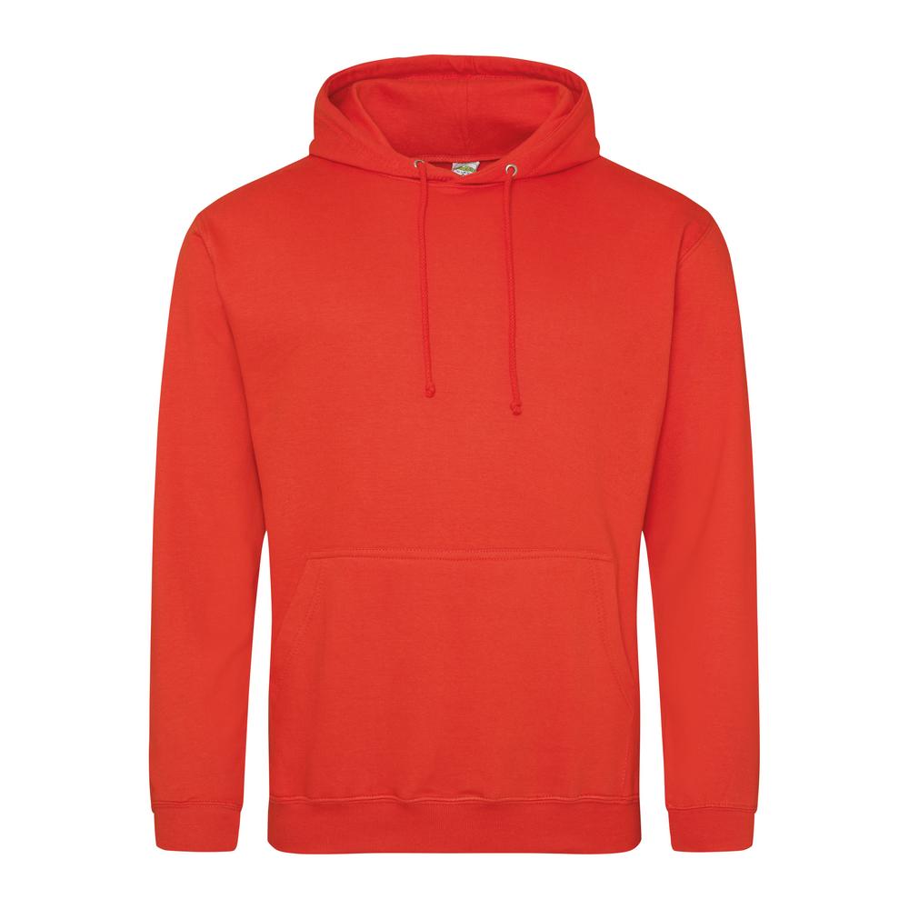 Awdis Just Hoods College Hoodie - Sunset Orange