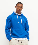 Awdis Just Hoods Varsity Hoodie - New French Navy/Sky Blue*