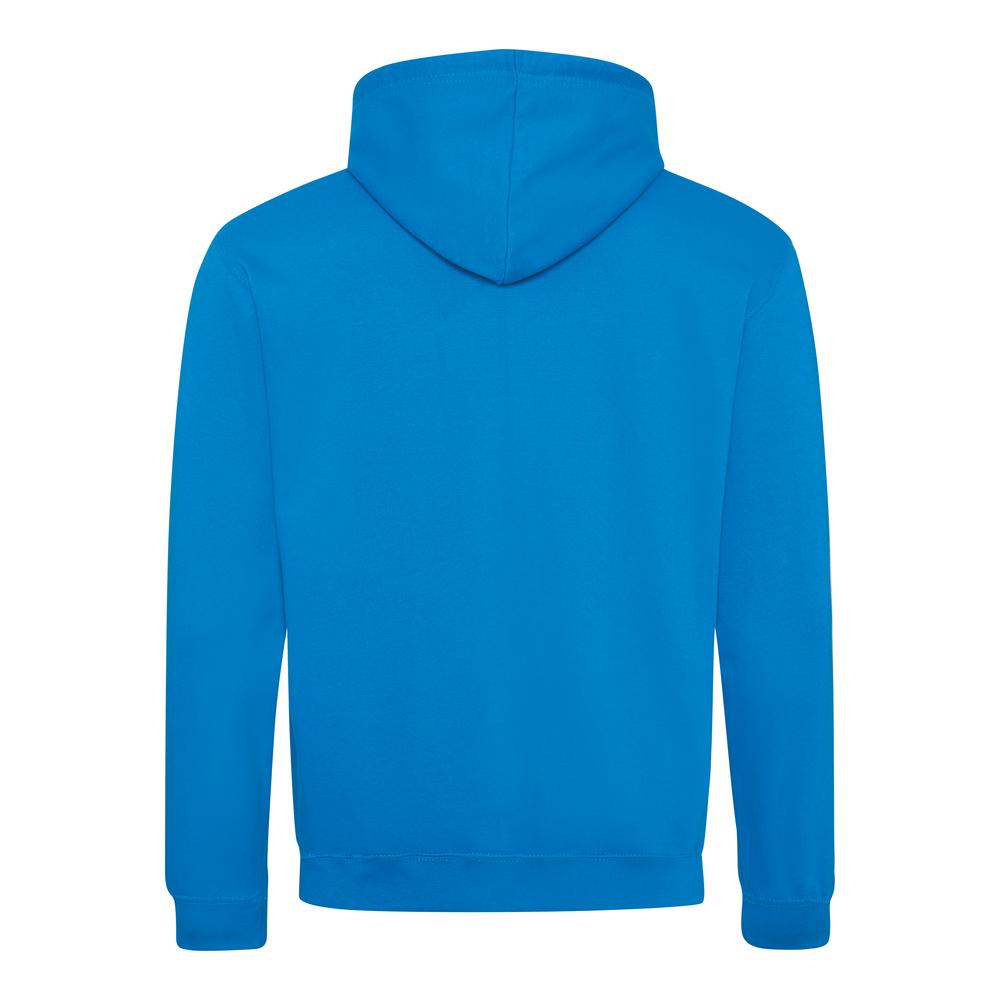 Awdis Just Hoods Varsity Hoodie - Sapphire Blue/Heather Grey*