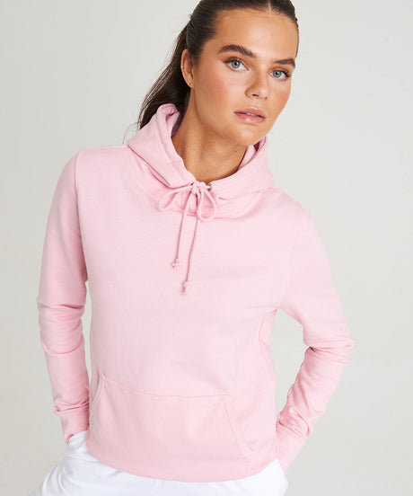 Awdis Just Hoods Women's College Hoodie - Hot Pink