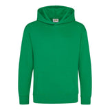 Awdis Just Hoods Kids Hoodie - Kelly Green