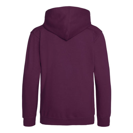 Awdis Just Hoods Kids Hoodie - Plum