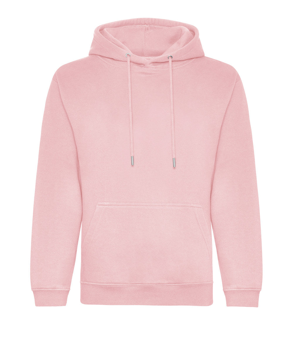 Awdis Just Hoods Organic Hoodie - Baby Pink