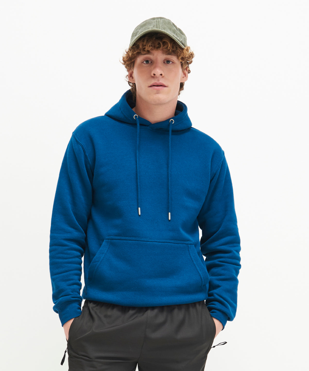 Awdis Just Hoods Organic Hoodie - Royal Blue