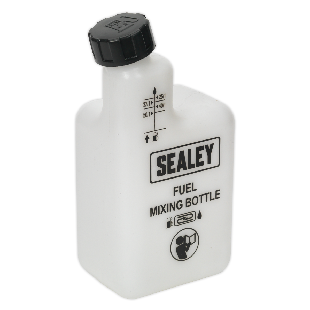 Sealey Petrol/Fuel 2-Stroke Mixing Bottle 1L