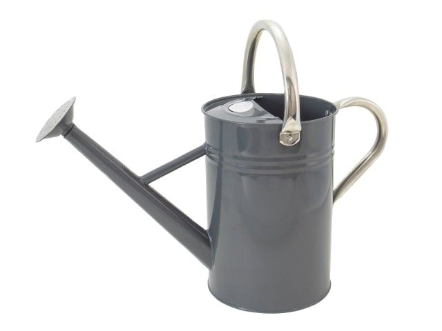 Kent & Stowe Metal Watering Can Cool Grey 4.5 litre