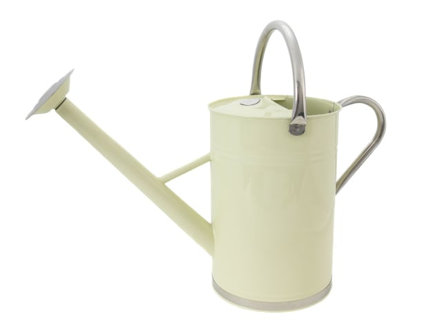 Kent & Stowe Metal Watering Can Vintage Cream 9 litre