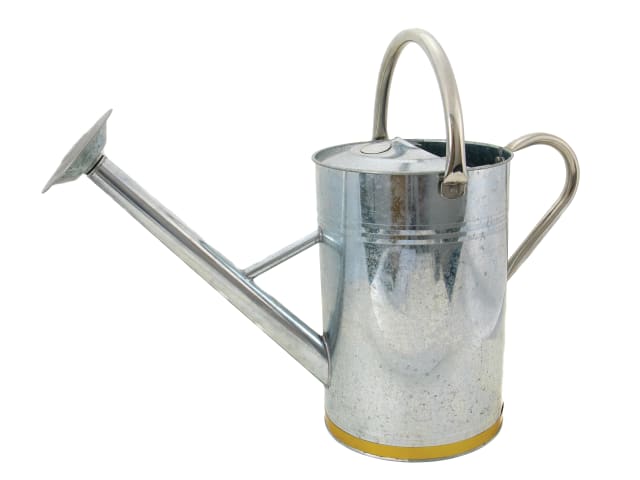 Kent & Stowe Metal Watering Can Galvanised Steel 9 litre