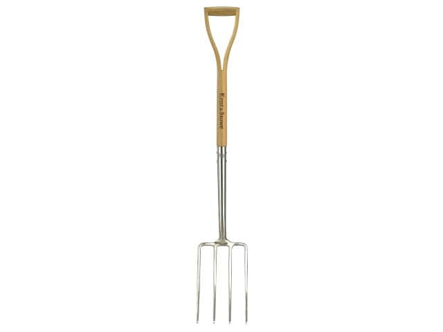 Kent & Stowe Stainless Steel Digging Fork, FSC®