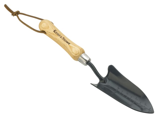 Kent & Stowe Carbon Steel Hand Transplanting Trowel, FSC®