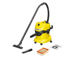 Karcher WD 4 Wet & Dry Vacuum 1000W 240V