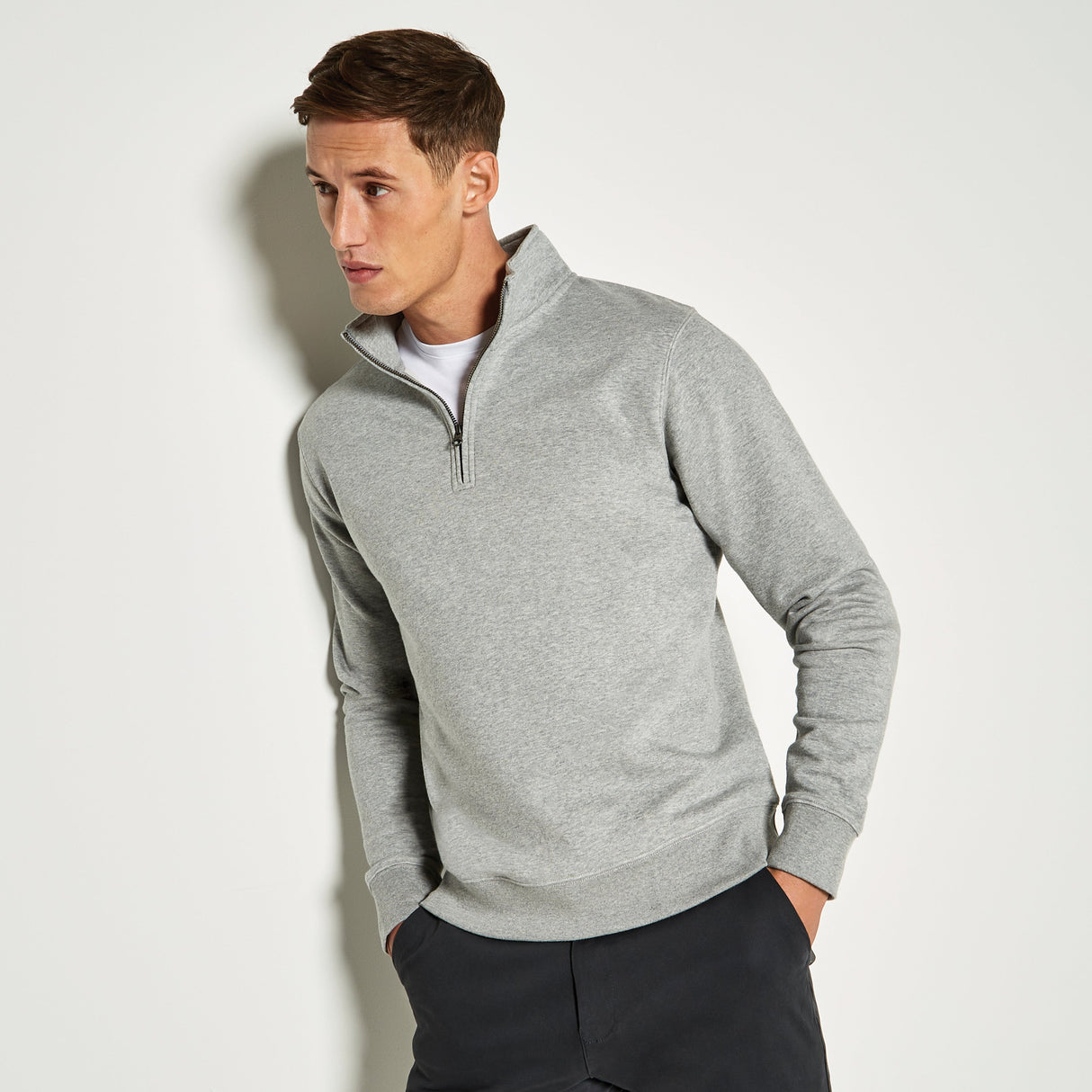 Kustom Kit Regular Fit ¼-Zip Sweatshirt