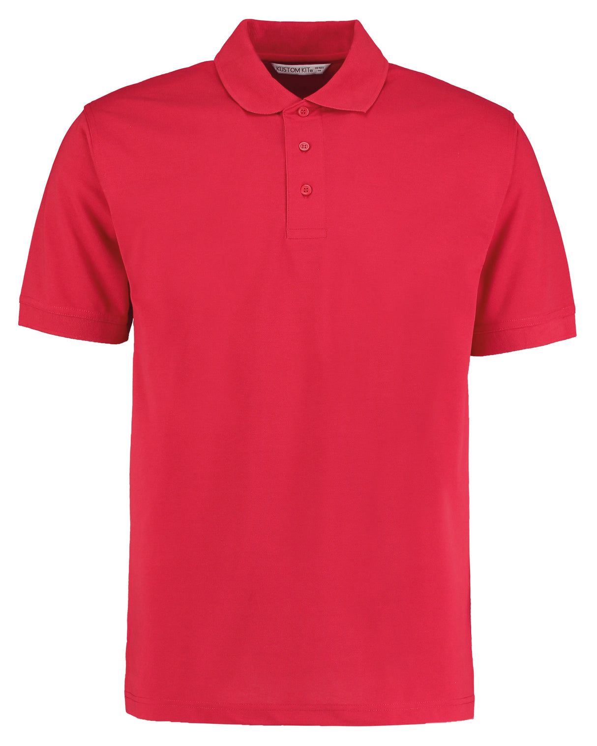 Kustom Kit Klassic Polo With Superwash® 60°C (Classic Fit) - Red