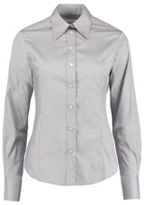 Kustom Kit Women's Corporate Oxford Blouse Long-Sleeved (Tailored Fit)