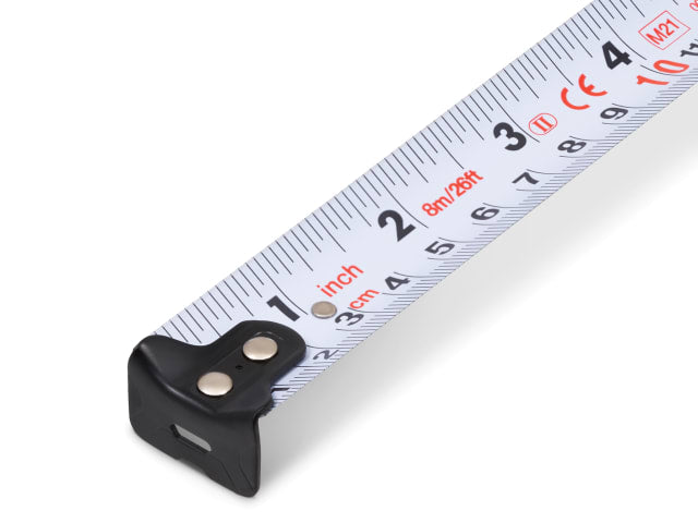 Komelon LED LIGHT Tape Measure 8m/26ft (Width 25mm)