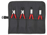 Knipex Circlip Pliers Set in Roll, 4 Piece