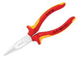 Knipex VDE Snipe Nose Side Cutting Pliers (Radio) 160mm