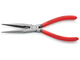 Knipex Long Snipe Nose Side Cutting Pliers PVC Grips 200mm (8in)