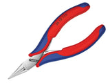 Knipex Flat Jaw Electronics Pliers Multi-Component Grip 115mm