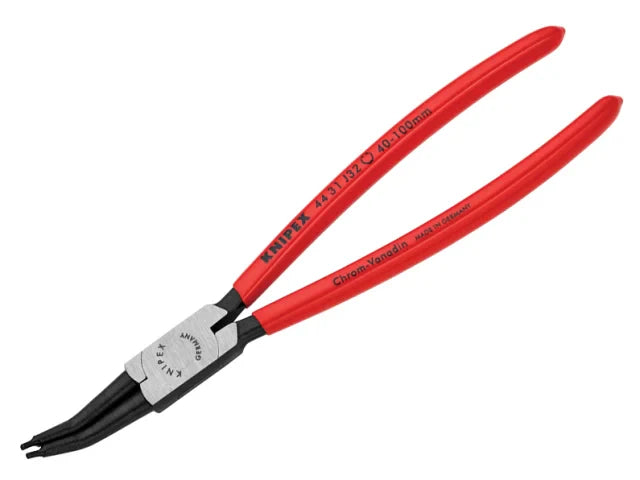 Knipex Circlip Pliers Internal 45° Bent Tip 40-100mm J32