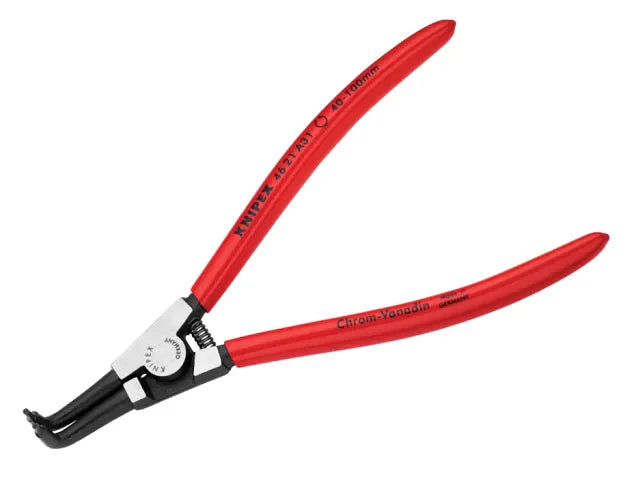 Knipex Circlip Pliers External 90° Bent Tip 40 - 100mm A31