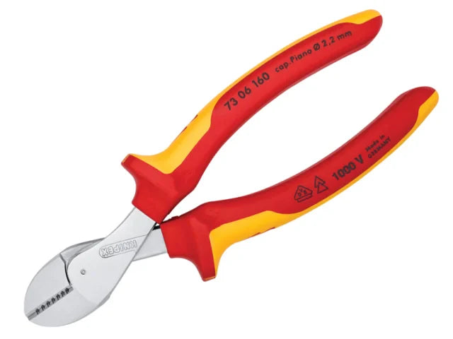 Knipex VDE X-Cut Compact Diagonal Cutter 160mm