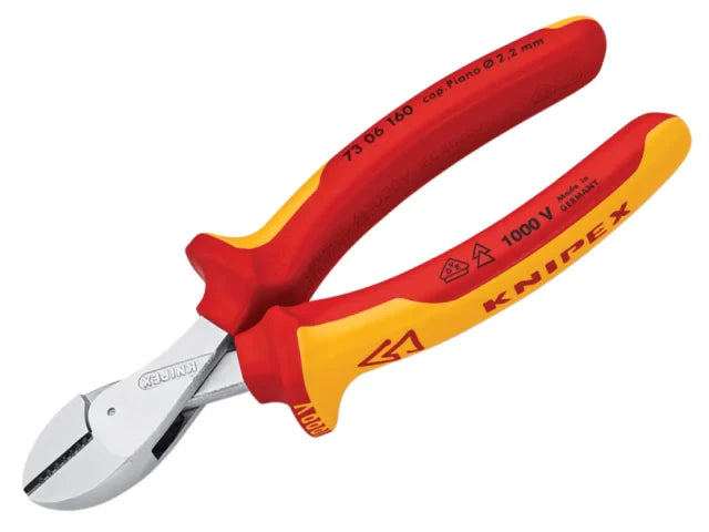 Knipex VDE X-Cut Compact Diagonal Cutter 160mm