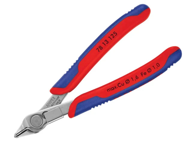 Knipex Electronic Super Knips® with Lead Catcher Multi-Component Grip 125mm