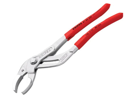 Knipex Plastic Pipe Grip Pliers Chrome 250mm