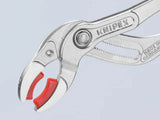 Knipex Plastic Pipe Grip Pliers Plastic Jaws Chrome 250mm - 75mm Capacity